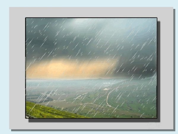 Весенний дождь с грозой