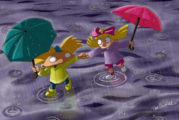 Дождь мультик