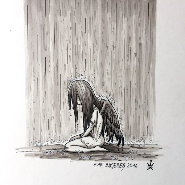 Депрессивные рисунки