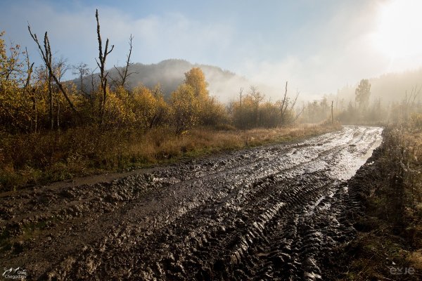 Грязная дорога