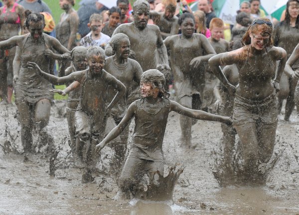 Дождь и грязь