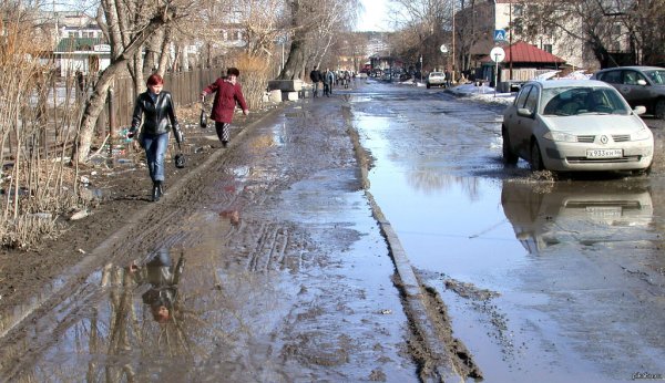 Грязные дороги России