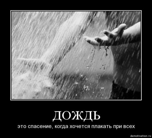 Статус под дождем