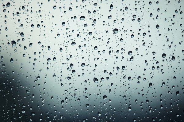 Капли дождя