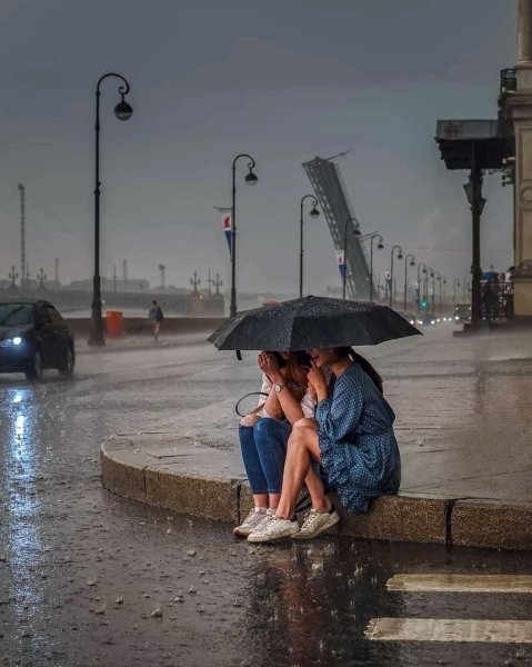 Дождь в Петербурге