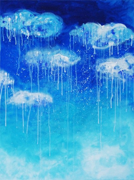 Голубой дождь