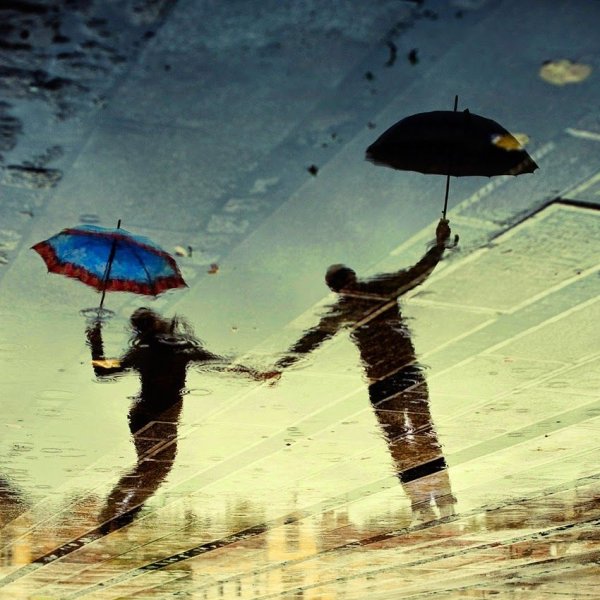 Прыжок с зонтом