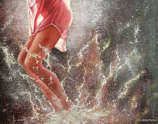 Вивиан Грин танцевать под дождём