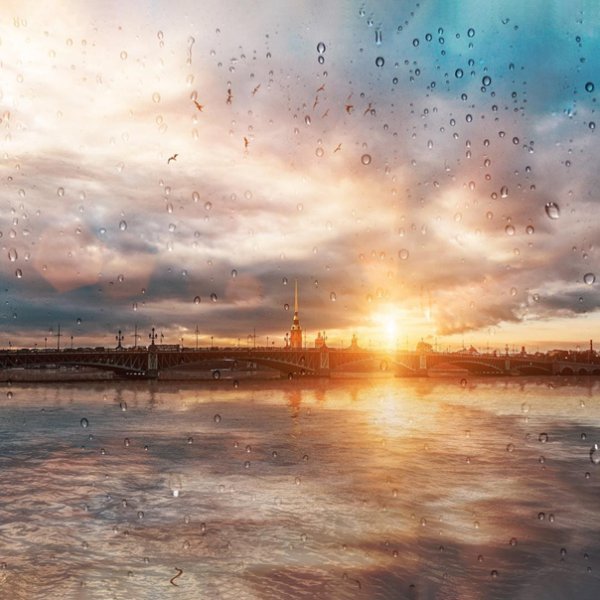 Дождливый закат