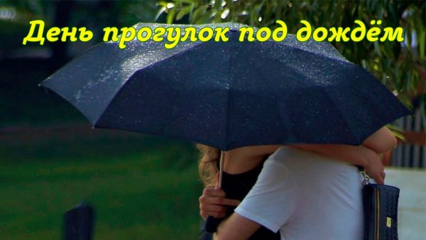 День прогулок под дождем