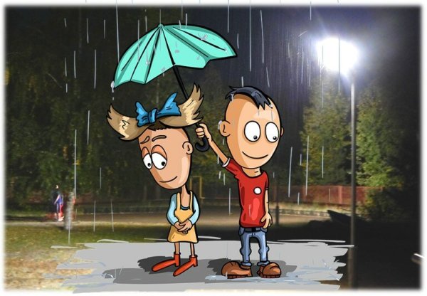 День прогулок под дождем