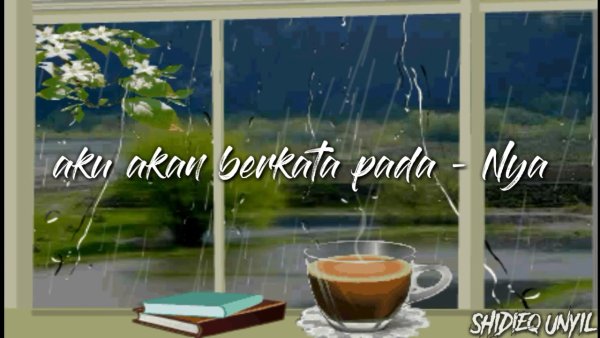 Доброе утро дождь за окном гиф