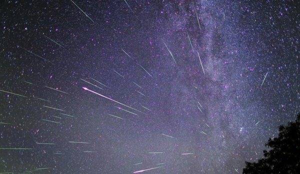 Метеорный поток Персеиды Китай