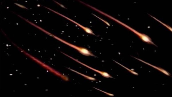 Тату метеоритный дождь