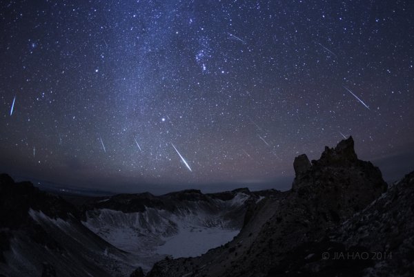 Метеоритный дождь это в астрономии