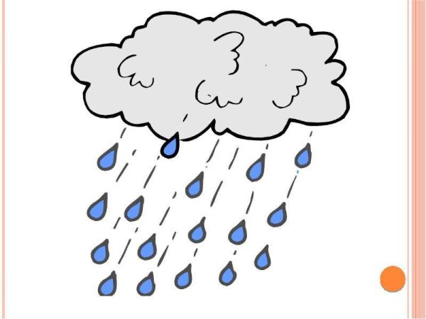 Дождь картинка для детей