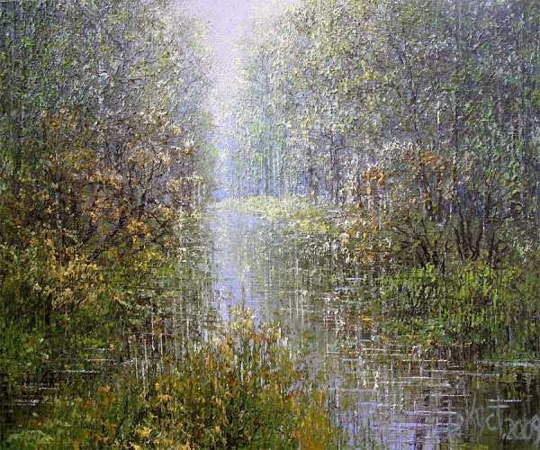 Художник Дмитрий Кустанович пейзаж