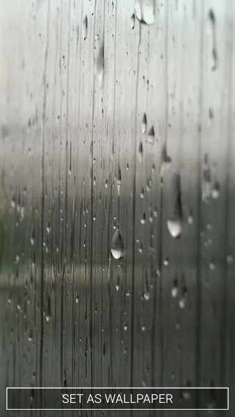 Капли по стеклу