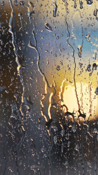 Мокрое окно