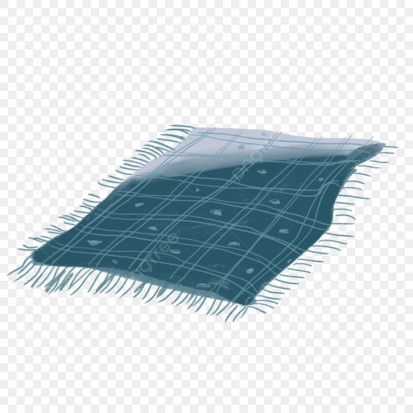 Нарисованное одеяло для обработки