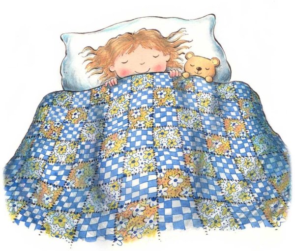 Одеяло иллюстрация