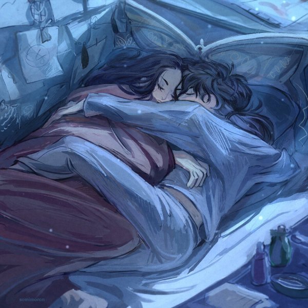 Husky and White Cat Shizun