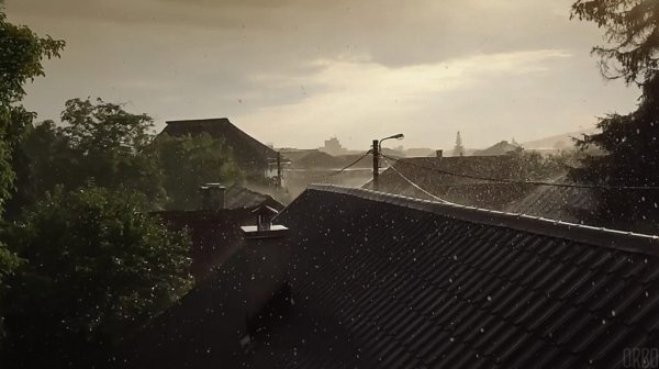 Крыша дождь