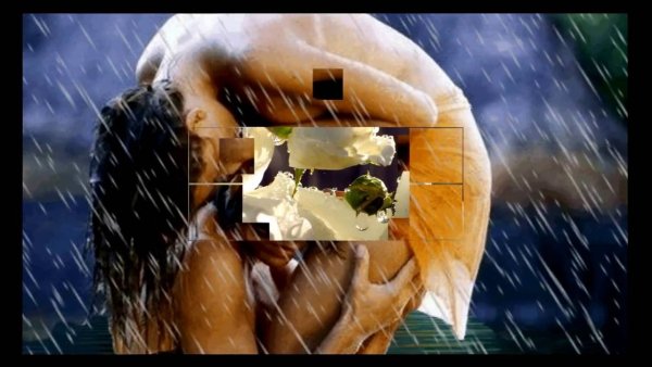 Жёлтый дождь стучит