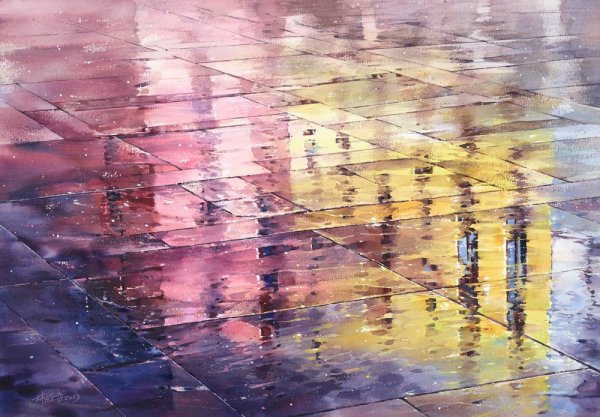 Художник Lin Ching che