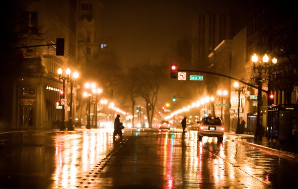 Вечерняя улица