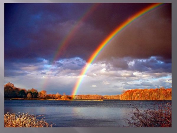 Чтобы увидеть радугу нужно пережить