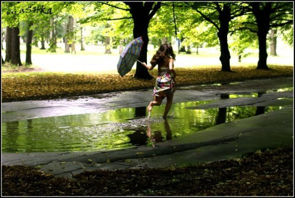 Чтобы увидеть радугу надо пережить