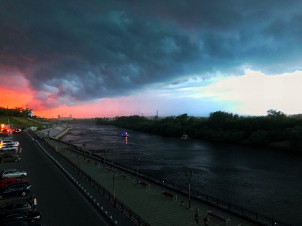 Тюмень дождь красиво