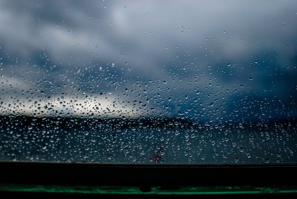 Обои капли на стекле автомобиля