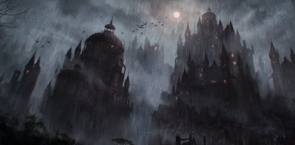 Разрушенный замок Дракулы