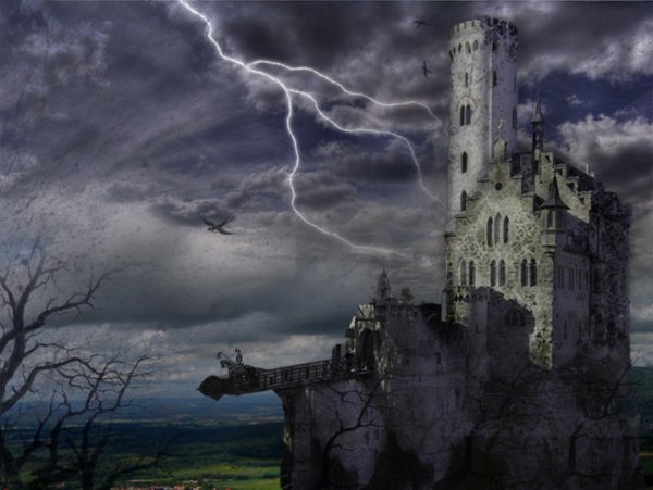 Разрушенный замок Дракулы