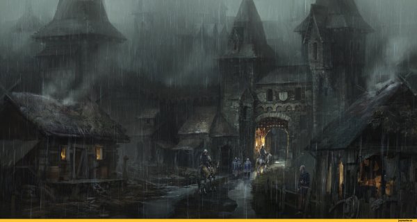 Трансильвания деревня арт