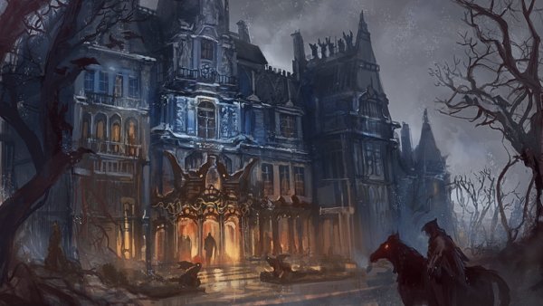 Замок вампира в DND