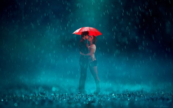 Двое под дождем