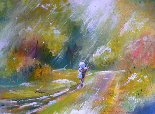 Пейзажи художника Жиляева