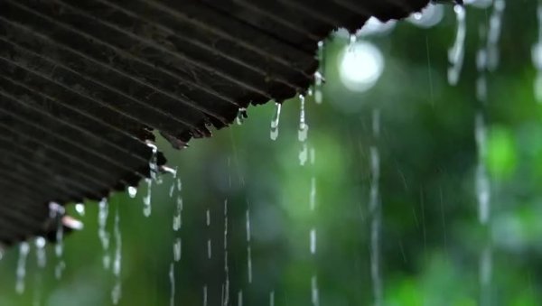 Дождь по крыше