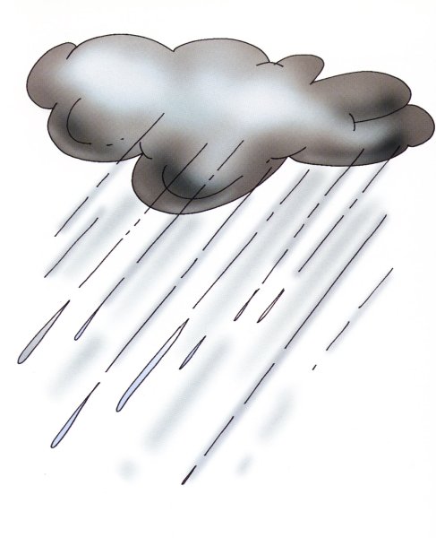 Тучка с дождиком