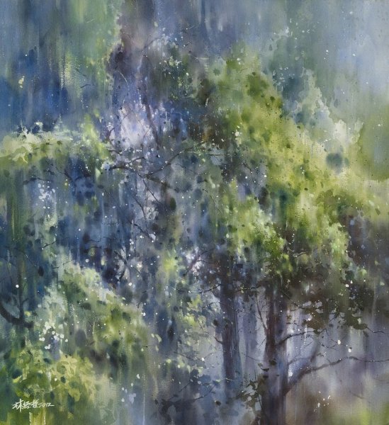 Акварелист Lin Ching che