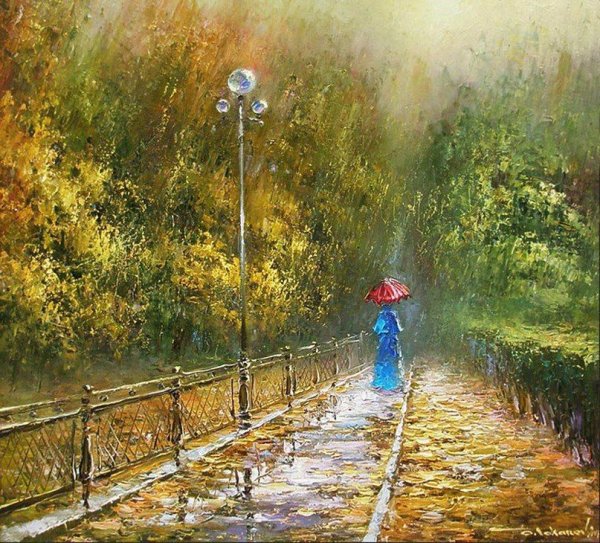 Осенние пейзажи Олега Токарева