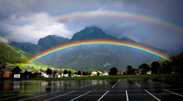 Радуга настоящая