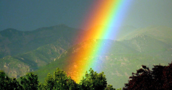 Радуга в реальной жизни