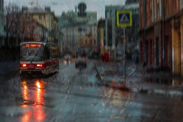 Дождливый трамвай