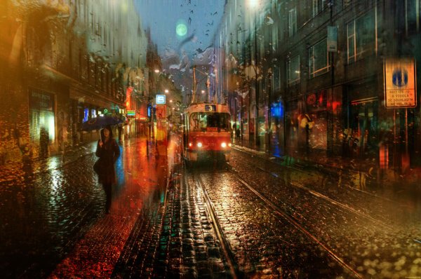 Дождь в городе