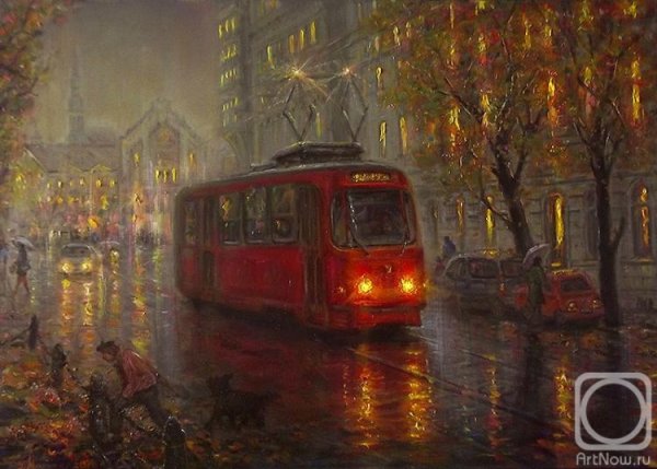 Художник Игорь Майков осень