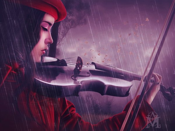 Девочка со скрипкой